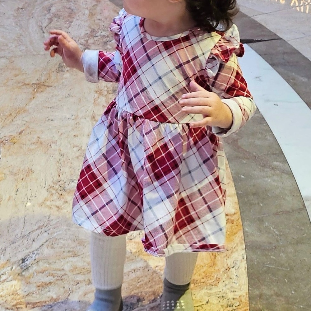 Children’s Place Red Plaid Dress